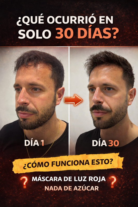Máscara LED Facial | Luz Roja e Infrarroja