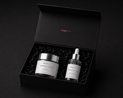Pack Longevidad | Crema + Sérum Facial Antiedad Natural
